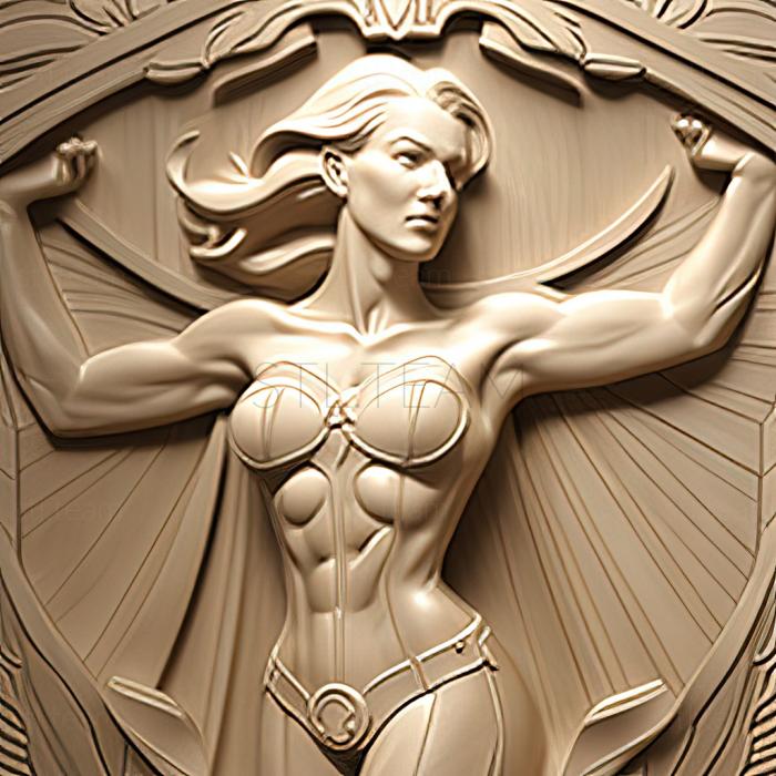 3D model st Power Girl DC Universe (STL)